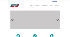 Desktop Screenshot of colorisprint.be