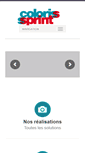 Mobile Screenshot of colorisprint.be